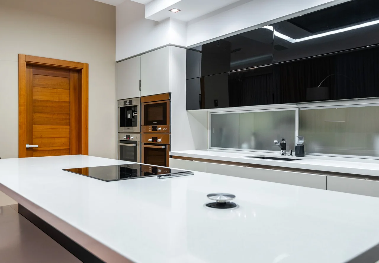 Pristine modern kitchen showcase